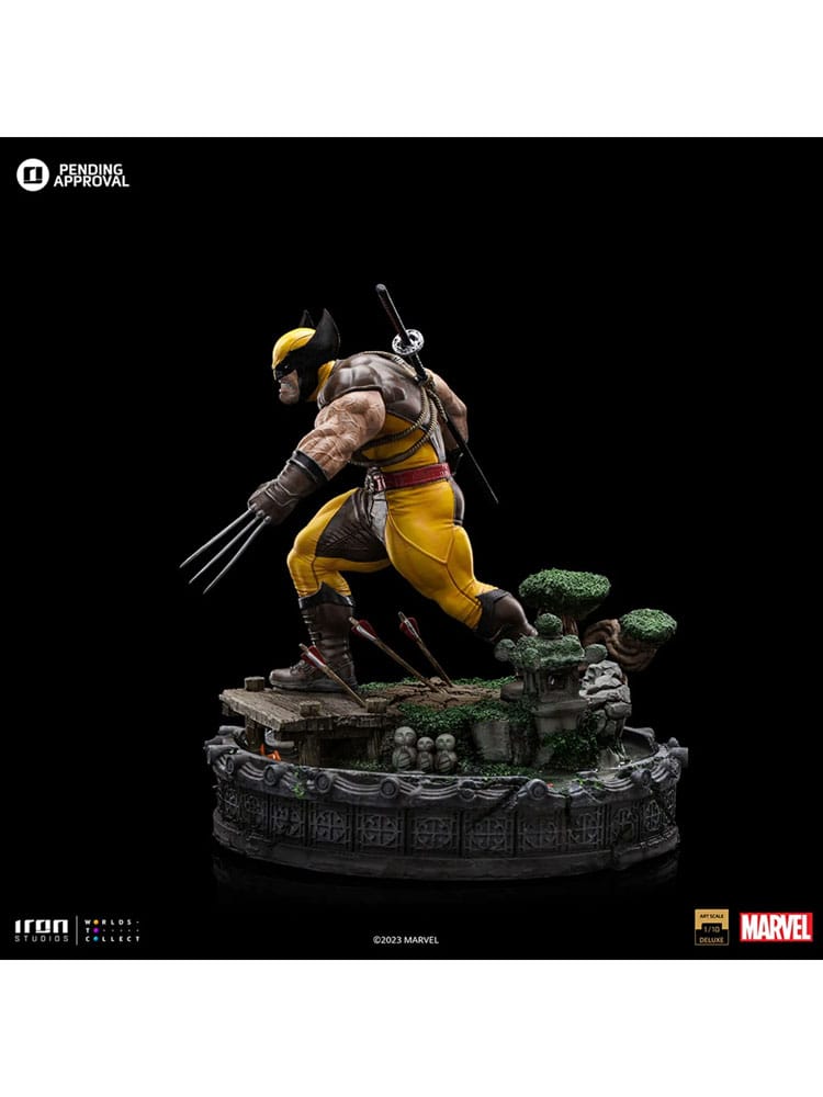PREORDINE ESAURITO Marvel Art Scale Deluxe Statue 1/10 Wolverine Unleashed 20 cm