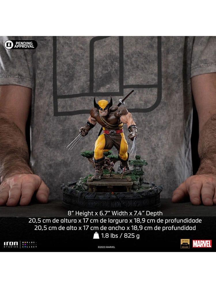 PREORDINE ESAURITO Marvel Art Scale Deluxe Statue 1/10 Wolverine Unleashed 20 cm