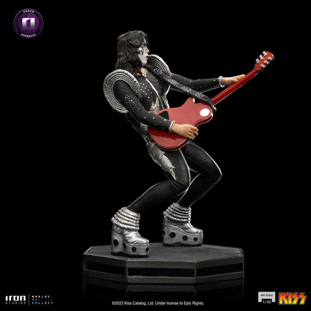 PREORDINE ESAURITO Kiss Art Scale Statue 1/10 Paul Frehley 19 cm