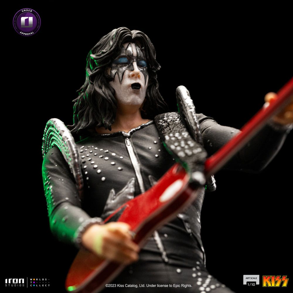 PREORDINE ESAURITO Kiss Art Scale Statue 1/10 Paul Frehley 19 cm