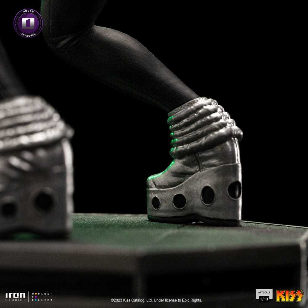 PREORDINE ESAURITO Kiss Art Scale Statue 1/10 Paul Frehley 19 cm