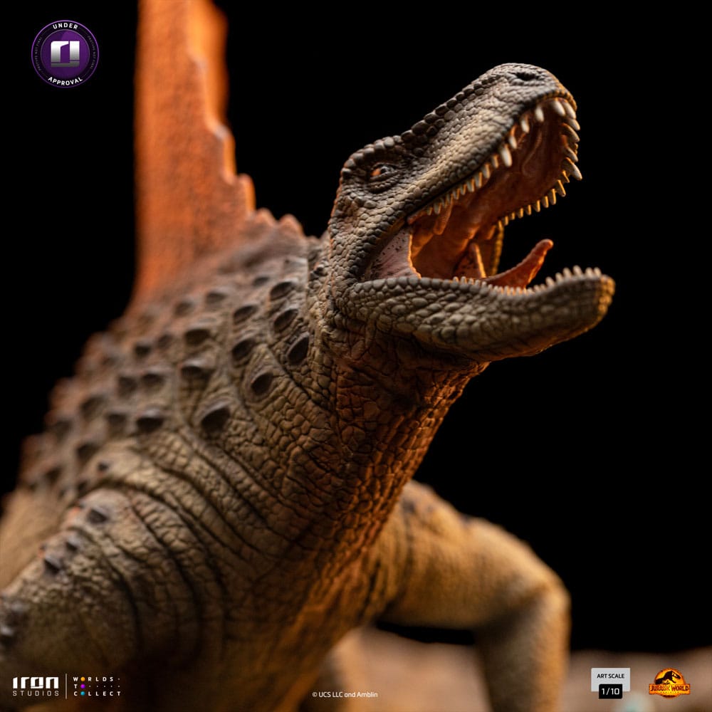 PREORDINE ESAURITO Jurassic World Art Scale Statue 1/10 Dimetrodon 19 cm