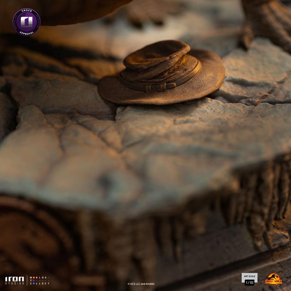 PREORDINE ESAURITO Jurassic World Art Scale Statue 1/10 Dimetrodon 19 cm