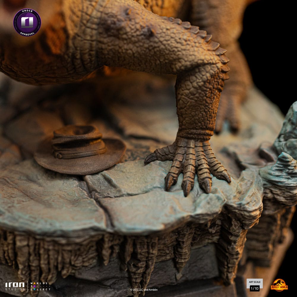 PREORDINE ESAURITO Jurassic World Art Scale Statue 1/10 Dimetrodon 19 cm