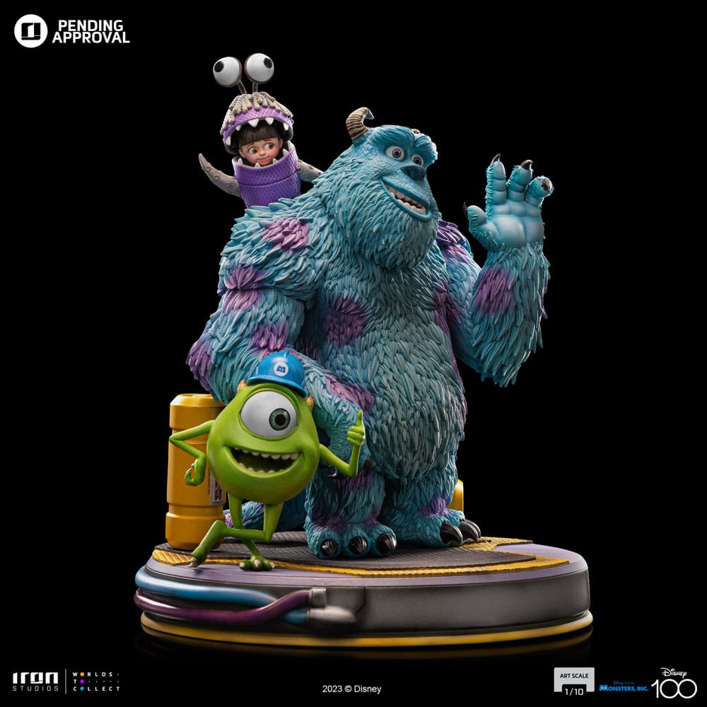 PREORDINE ESAURITO Monsters, Inc. Scale Statue 1/10 James P. Sullivan, Mike Wazowski 29 cm
