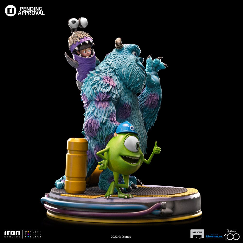 PREORDINE ESAURITO Monsters, Inc. Scale Statue 1/10 James P. Sullivan, Mike Wazowski 29 cm