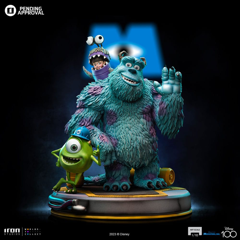 PREORDINE ESAURITO Monsters, Inc. Scale Statue 1/10 James P. Sullivan, Mike Wazowski 29 cm