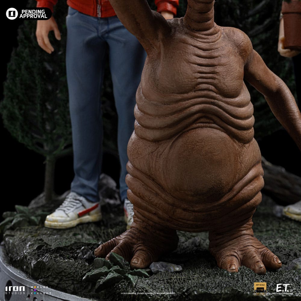 PREORDINE ESAURITO E.T. The Extra-Terrestrial Deluxe Art Scale Statue 1/10 E.T., Elliot and Gertie 19 cm