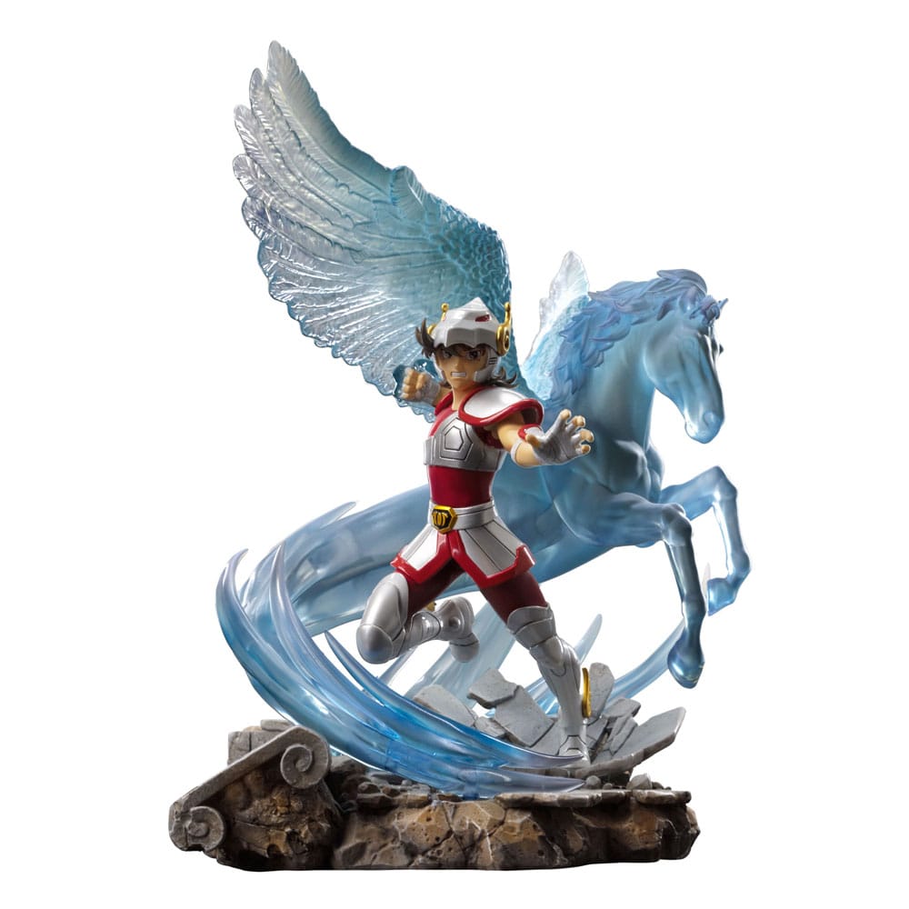 PREORDINE ESAURITO Saint Seiya Deluxe Art Scale Statue 1/10 Pegasus Seiya 28 cm