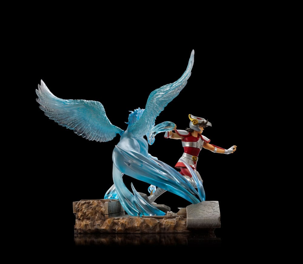 PREORDINE ESAURITO Saint Seiya Deluxe Art Scale Statue 1/10 Pegasus Seiya 28 cm