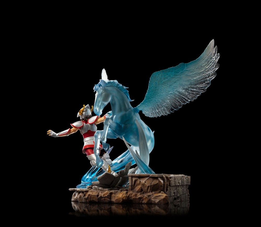 PREORDINE ESAURITO Saint Seiya Deluxe Art Scale Statue 1/10 Pegasus Seiya 28 cm