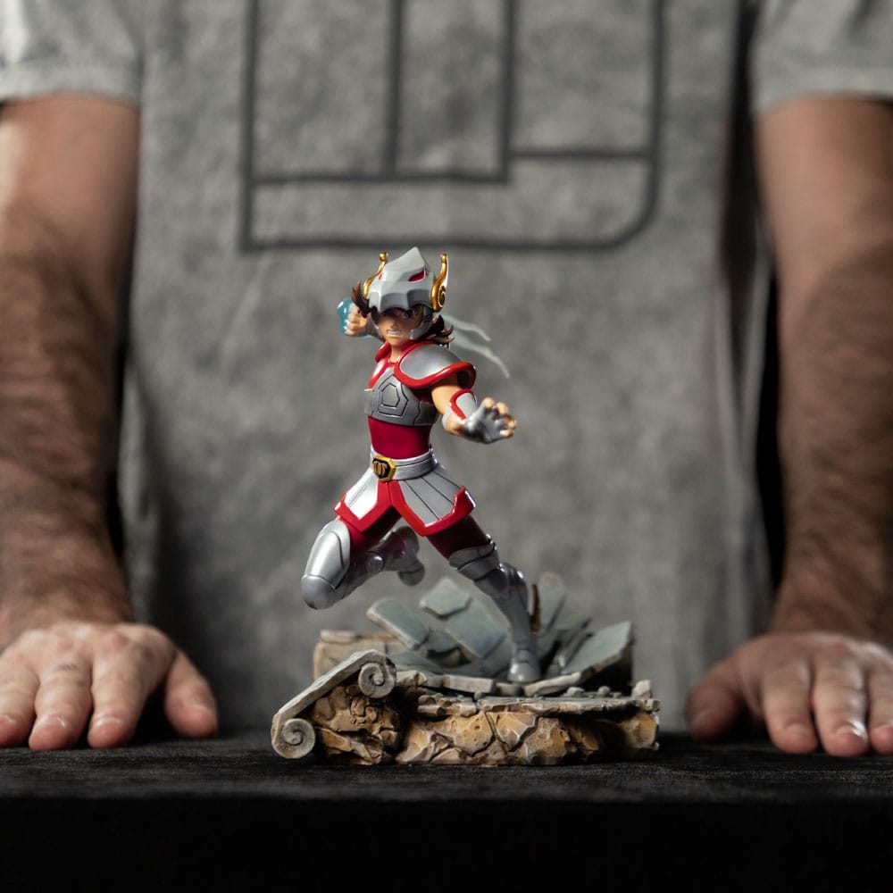 PREORDINE ESAURITO Saint Seiya Scale Statue 1/10 Pegasus Seiya 17 cm