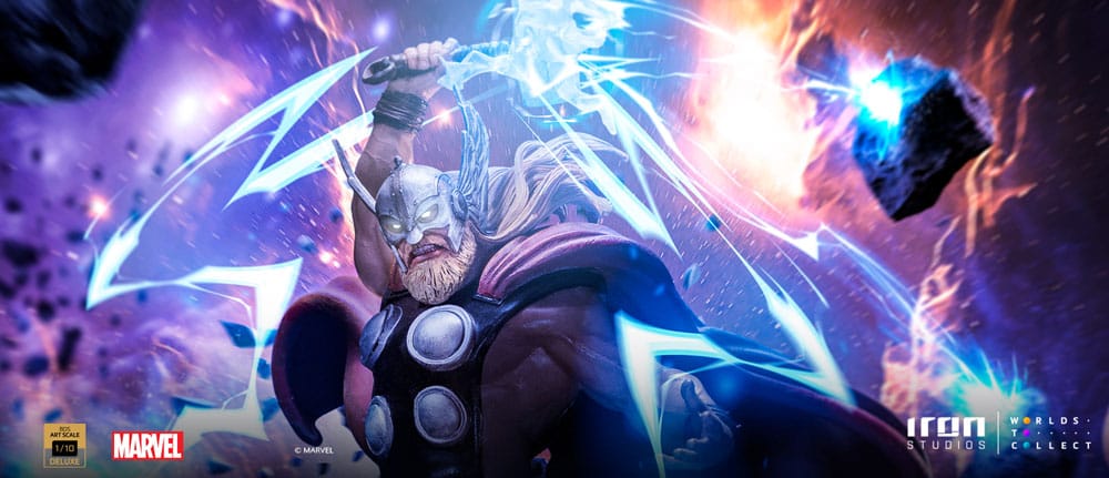 PREORDINE ESAURITO Avengers Deluxe BDS Art Scale Statue 1/10 Thor 44 cm (PREORDINE NON CANCELLABILE)