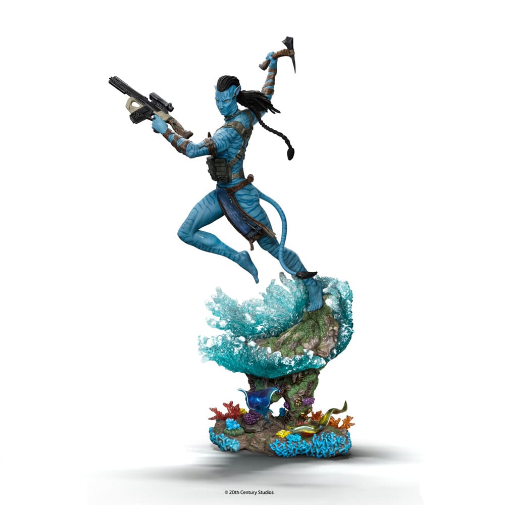PREORDINE ESAURITO Avatar: The Way of Water BDS Art Scale Statue 1/10 Lizard 21 cm (PREORDINE NON CANCELLABILE)