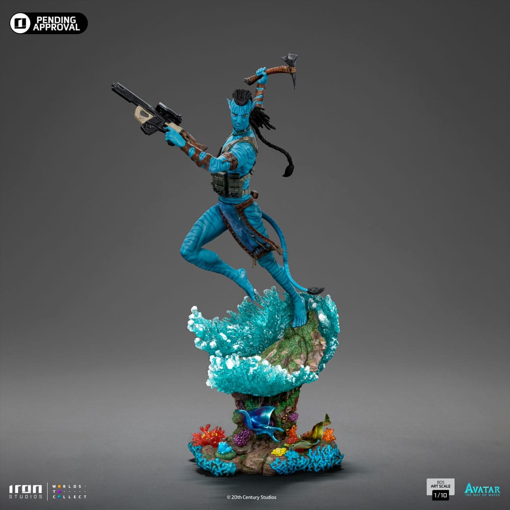 PREORDINE ESAURITO Avatar: The Way of Water BDS Art Scale Statue 1/10 Lizard 21 cm (PREORDINE NON CANCELLABILE)