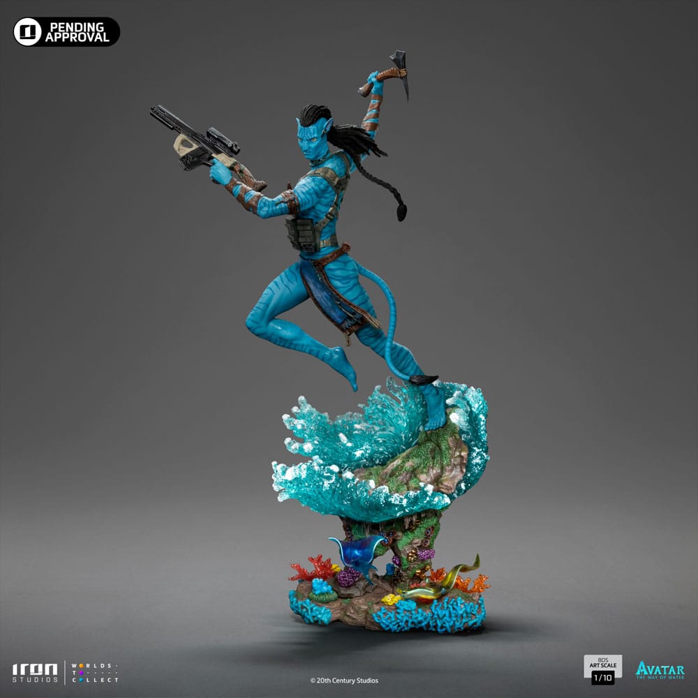 PREORDINE ESAURITO Avatar: The Way of Water BDS Art Scale Statue 1/10 Lizard 21 cm (PREORDINE NON CANCELLABILE)