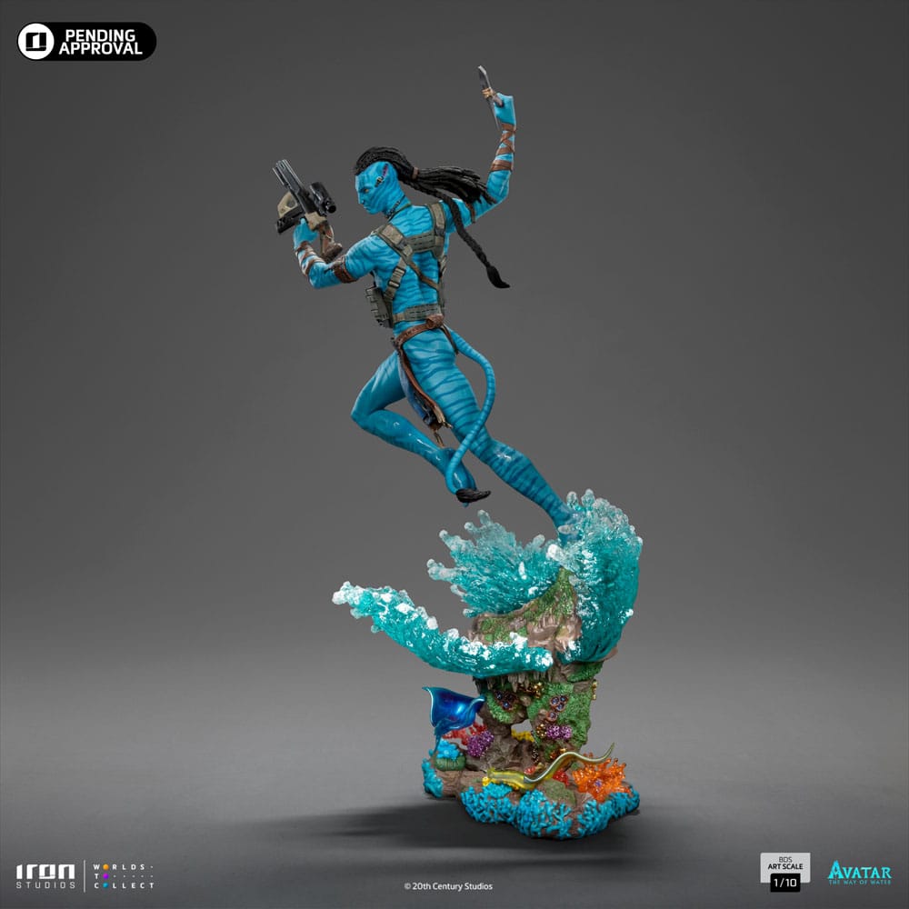 PREORDINE ESAURITO Avatar: The Way of Water BDS Art Scale Statue 1/10 Lizard 21 cm (PREORDINE NON CANCELLABILE)