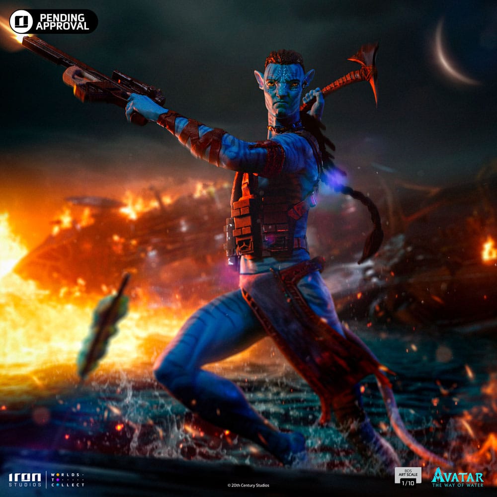 PREORDINE ESAURITO Avatar: The Way of Water BDS Art Scale Statue 1/10 Lizard 21 cm (PREORDINE NON CANCELLABILE)