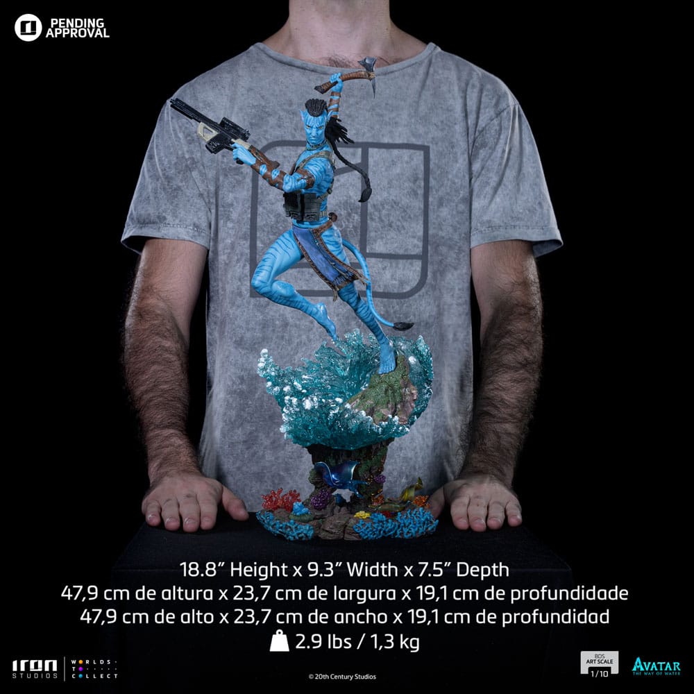 PREORDINE ESAURITO Avatar: The Way of Water BDS Art Scale Statue 1/10 Lizard 21 cm (PREORDINE NON CANCELLABILE)