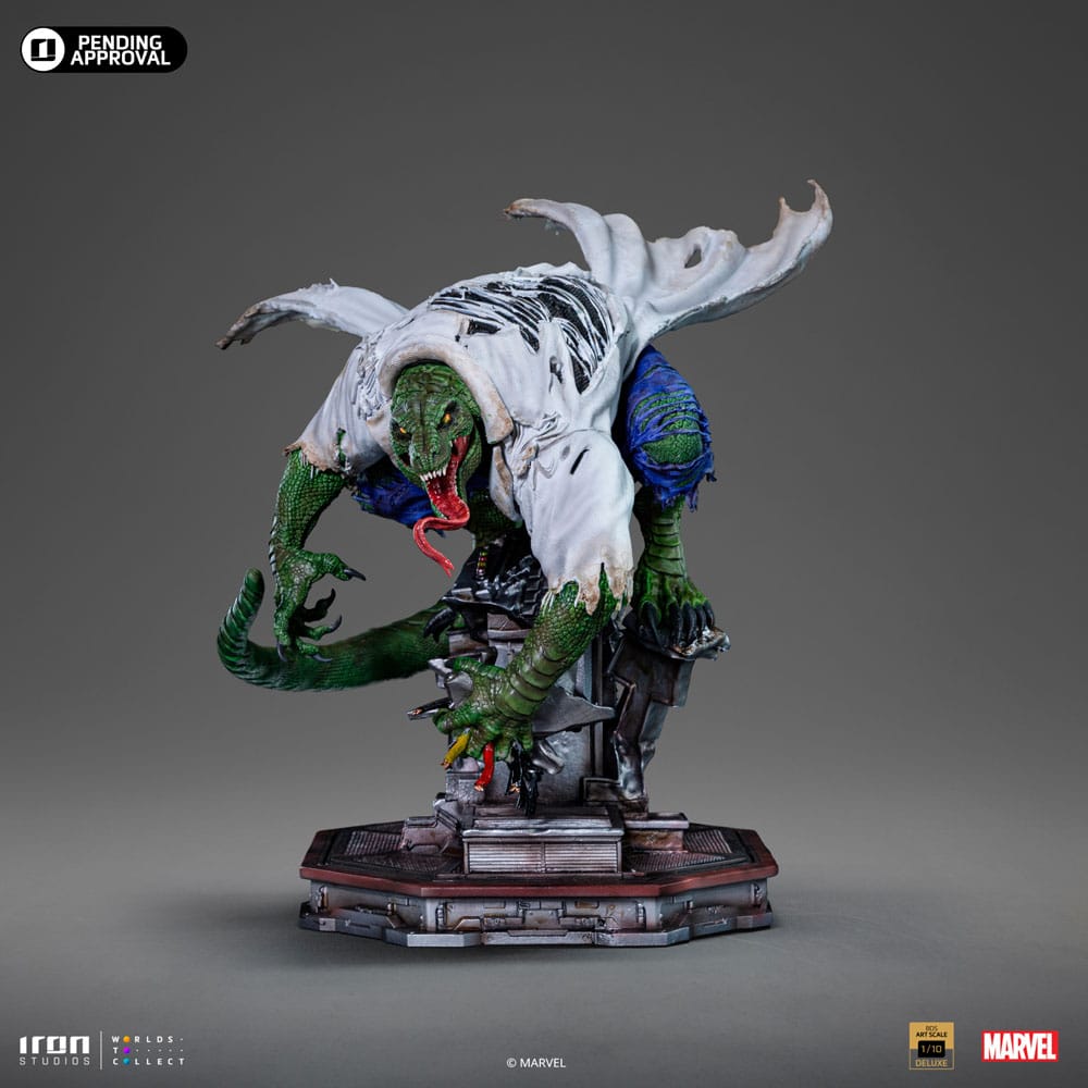 PREORDINE ESAURITO Spider-man vs Villains BDS Art Scale Statue 1/10 Lizard 21 cm (PREORDINE NON CANCELLABILE)