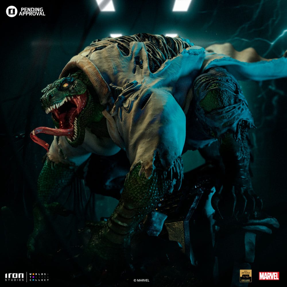 PREORDINE ESAURITO Spider-man vs Villains BDS Art Scale Statue 1/10 Lizard 21 cm (PREORDINE NON CANCELLABILE)