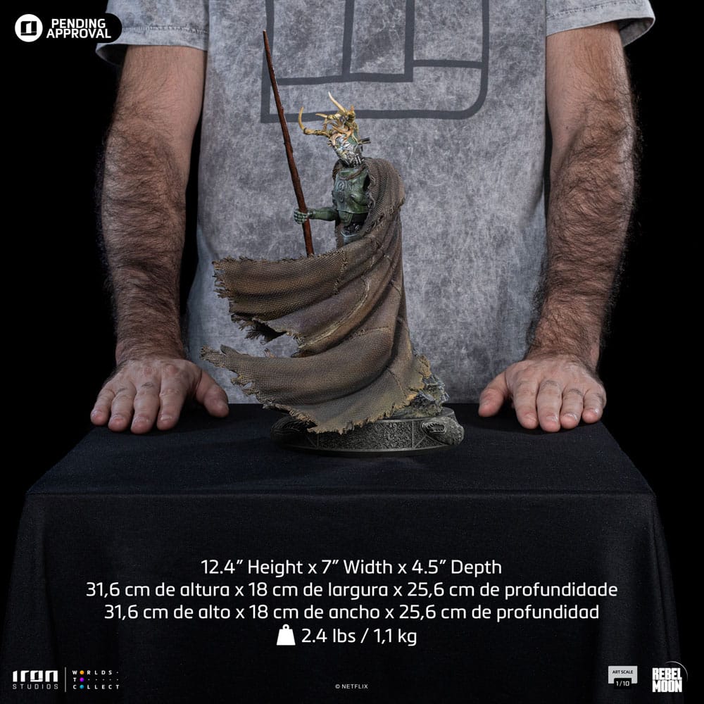 PREORDINE ESAURITO Rebel Moon Art Scale Statue 1/10 Jimmy 32 cm (PREORDINE NON CANCELLABILE)