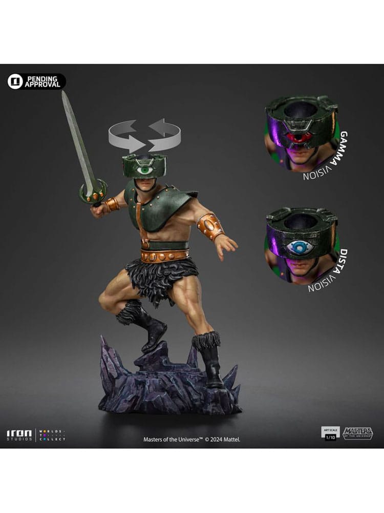 PREORDINE 12/2025 Masters of the Universe Art Scale Statue 1/10 Triklops 24 cm  (PREORDINE NON CANCELLABILE)