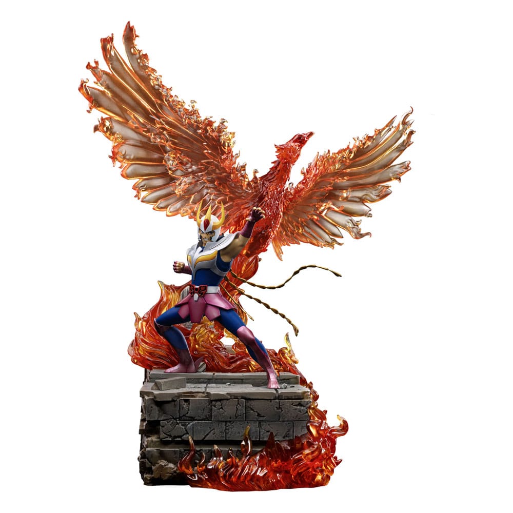 🧪 LAB | SU ORDINAZIONE Saint Seiya Deluxe Art Scale Statue 1/10 Phoenix Ikki 41 cm      