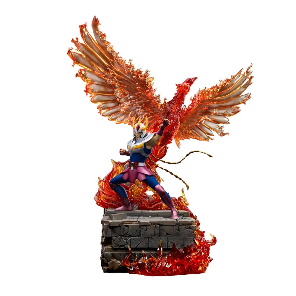 🧪 LAB | SU ORDINAZIONE Saint Seiya Deluxe Art Scale Statue 1/10 Phoenix Ikki 41 cm      