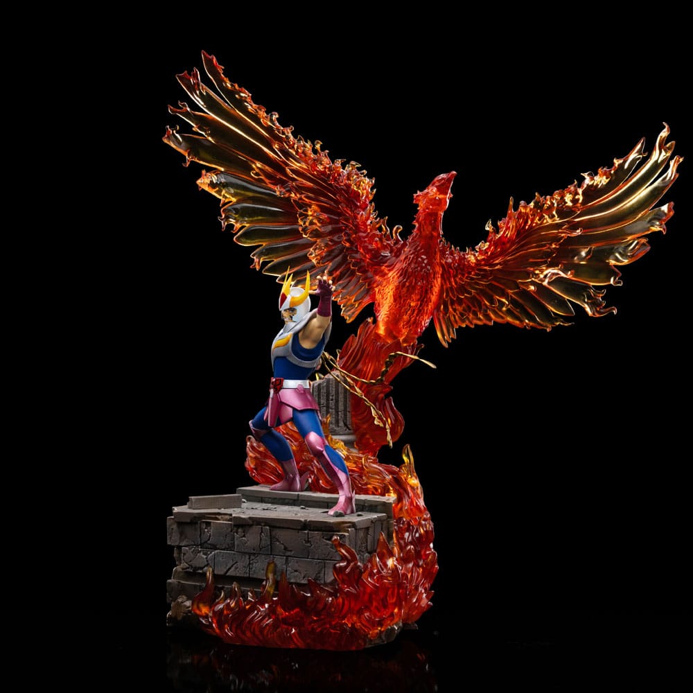🧪 LAB | SU ORDINAZIONE Saint Seiya Deluxe Art Scale Statue 1/10 Phoenix Ikki 41 cm      