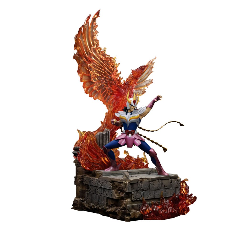 🧪 LAB | SU ORDINAZIONE Saint Seiya Deluxe Art Scale Statue 1/10 Phoenix Ikki 41 cm      