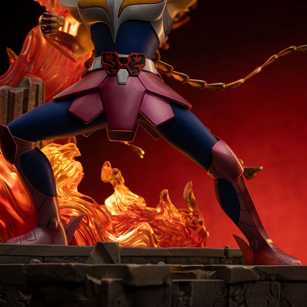 🧪 LAB | SU ORDINAZIONE Saint Seiya Deluxe Art Scale Statue 1/10 Phoenix Ikki 41 cm      