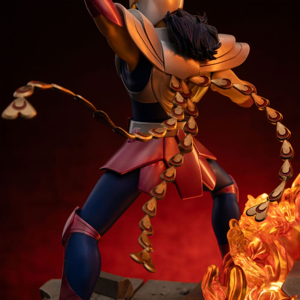 🧪 LAB | SU ORDINAZIONE Saint Seiya Deluxe Art Scale Statue 1/10 Phoenix Ikki 41 cm      