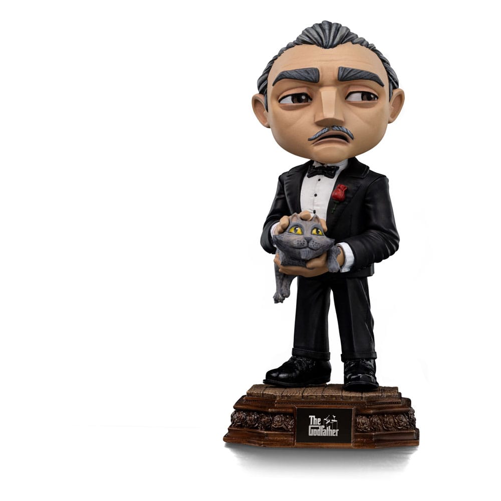 SU ORDINAZIONE The Godfather Movie Mini Co. PVC Figure Don Corleone 14 cm ESAURITO