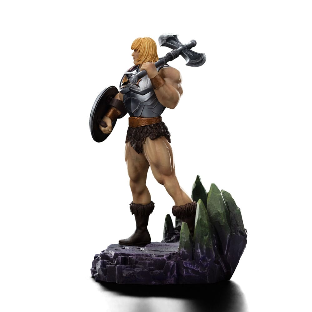 🧪 LAB | SU ORDINAZIONE Masters of the Universe Art Scale Statue 1/10 He-Man Battle Armor Version heo Exclusive 23 cm   