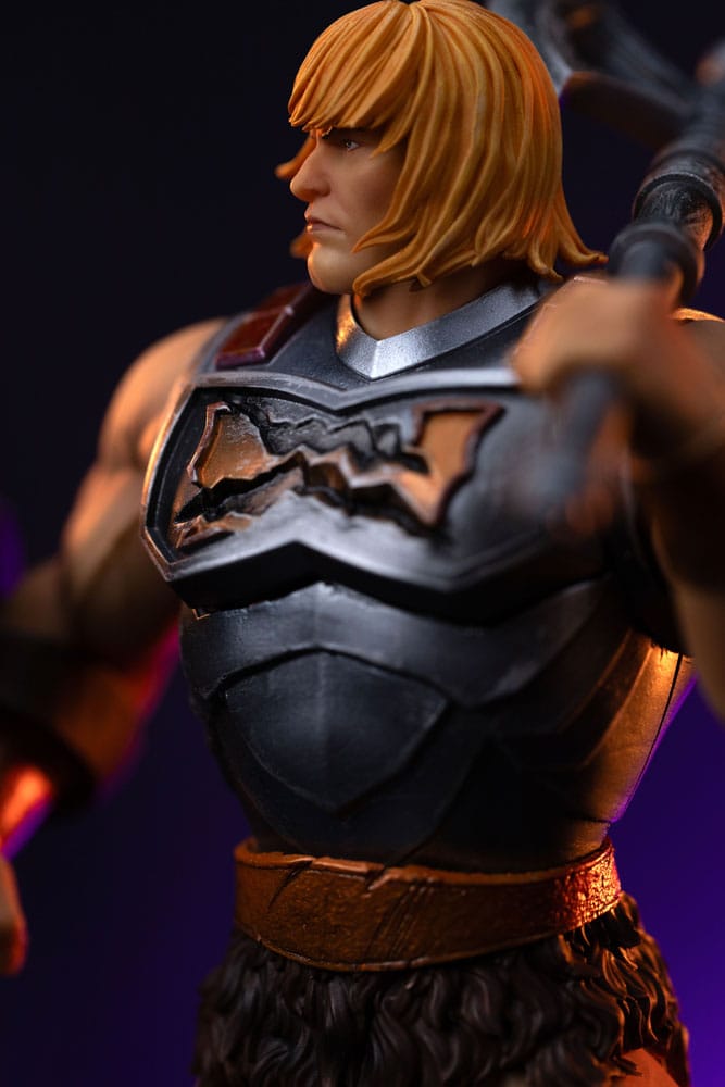 🧪 LAB | SU ORDINAZIONE Masters of the Universe Art Scale Statue 1/10 He-Man Battle Armor Version heo Exclusive 23 cm   