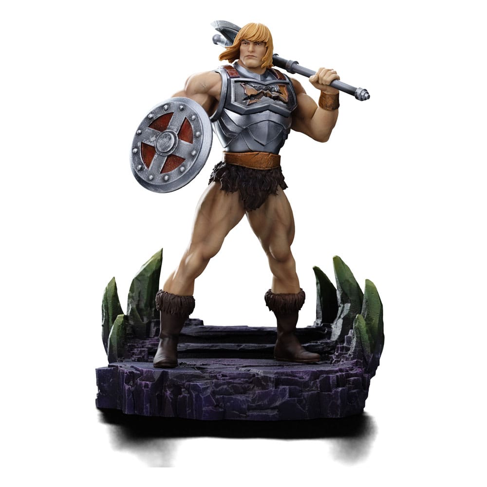 🧪 LAB | SU ORDINAZIONE Masters of the Universe Art Scale Statue 1/10 He-Man Battle Armor Version heo Exclusive 23 cm   