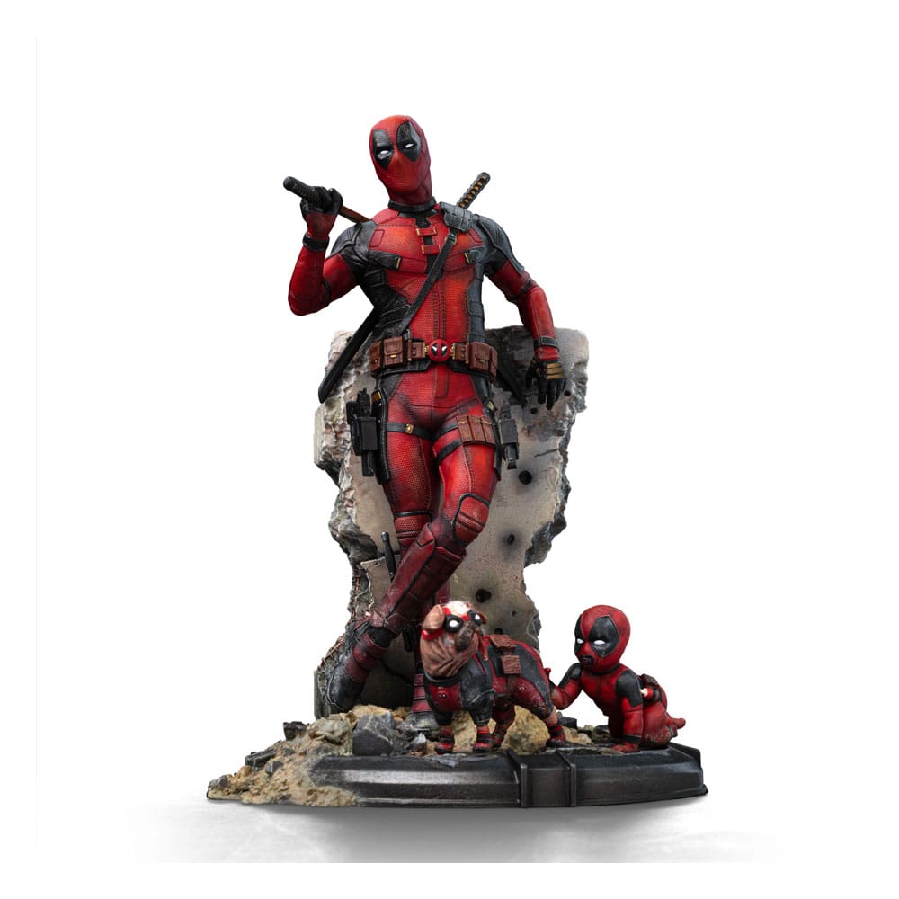 Deadpool 3-Statue im Maßstab 1:10 (21 cm) – auf Bestellung gefertigt