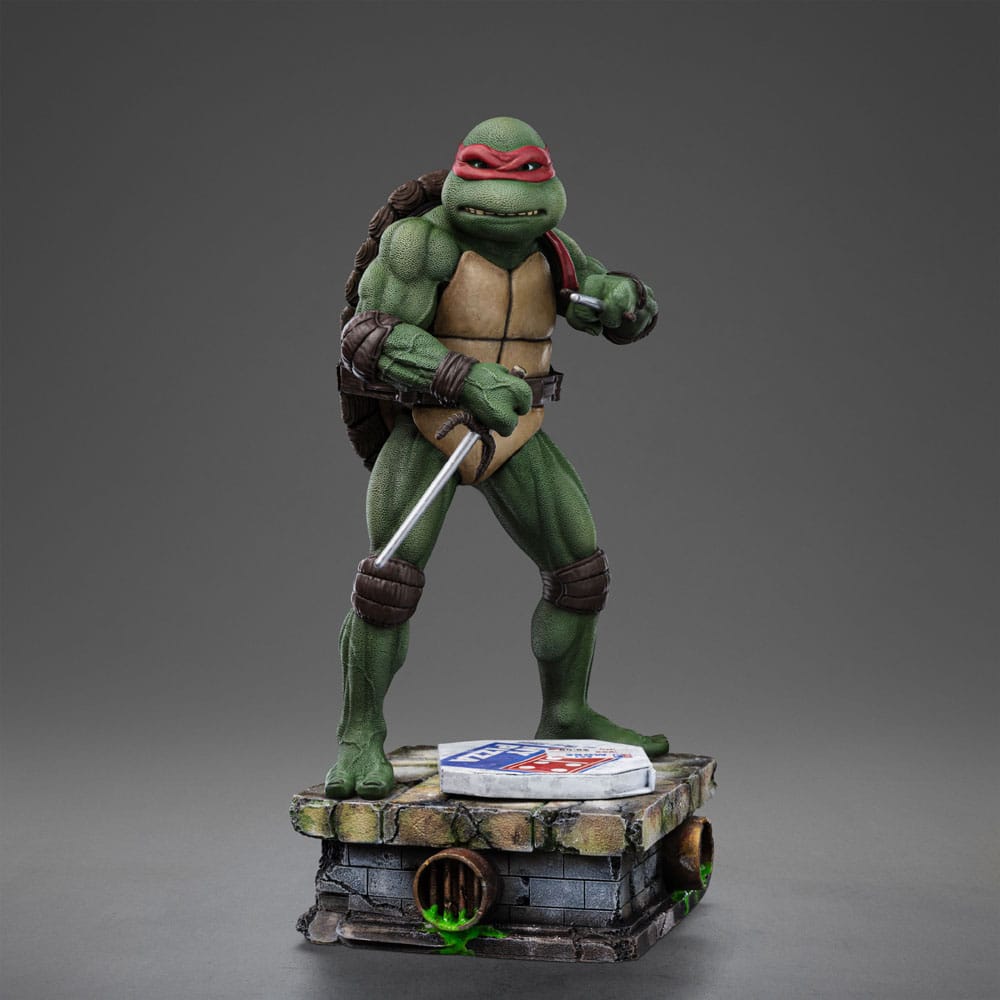 🧪 LAB | SU ORDINAZIONE Teenage Mutant Ninja Turtles Art Scale Statue 1/10 Raphael 21 cm       