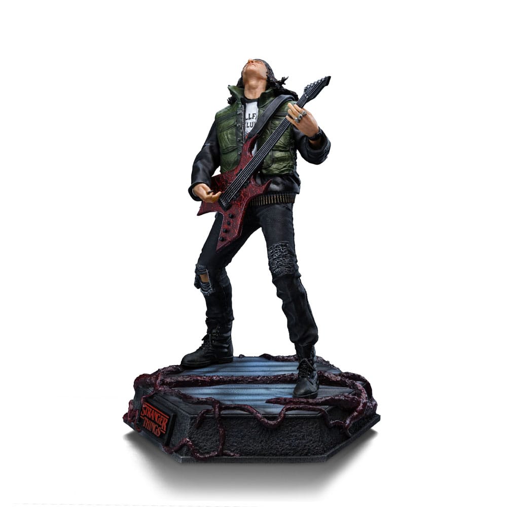 🧪 LAB | PREORDINE+ 01/2027 Stranger Things Deluxe Art Scale Statue 1/10 Eddie Munson 20 cm
