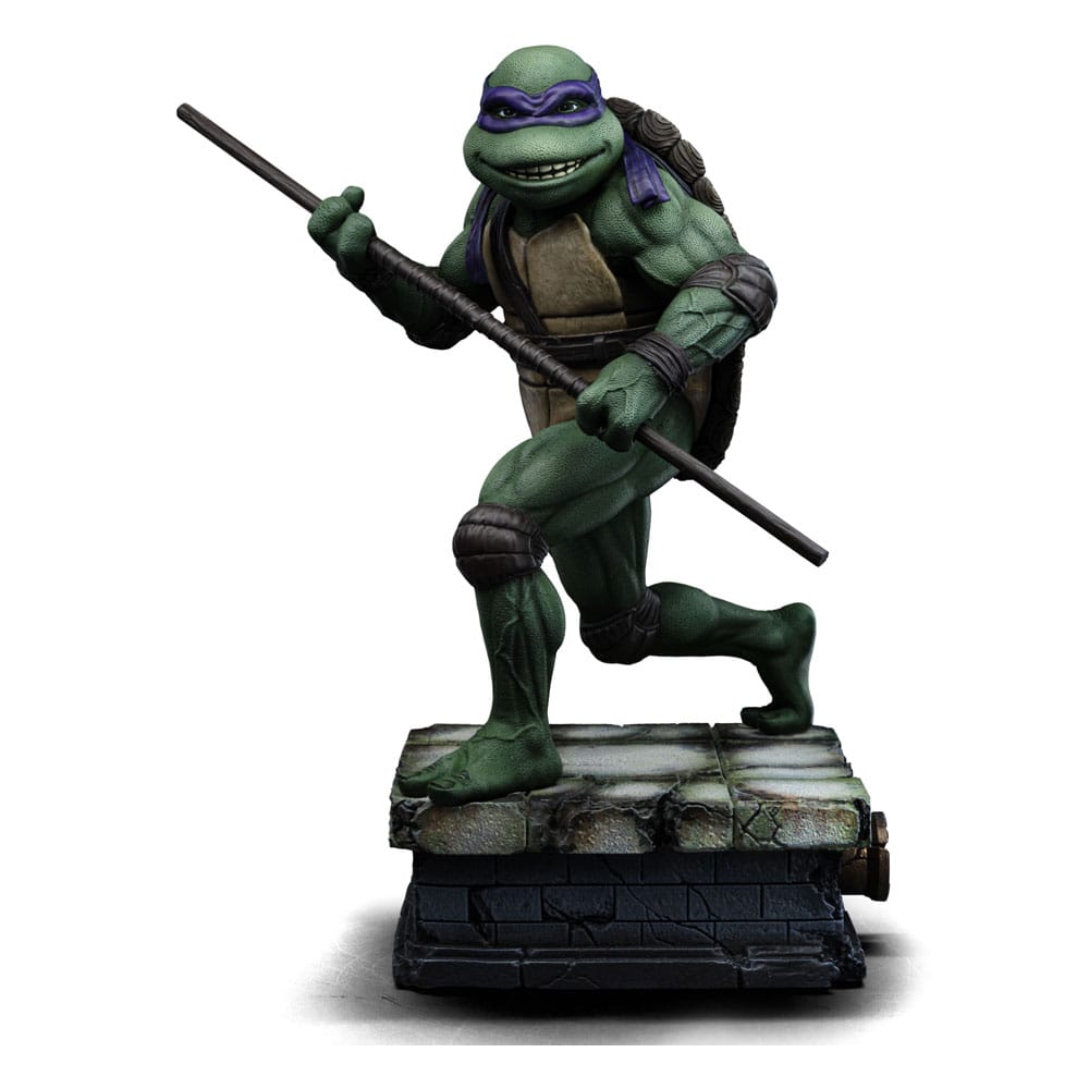 SU ORDINAZIONE Teenage Mutant Ninja Turtles Art Scale Statue 1/10 Donatello 18 cm
