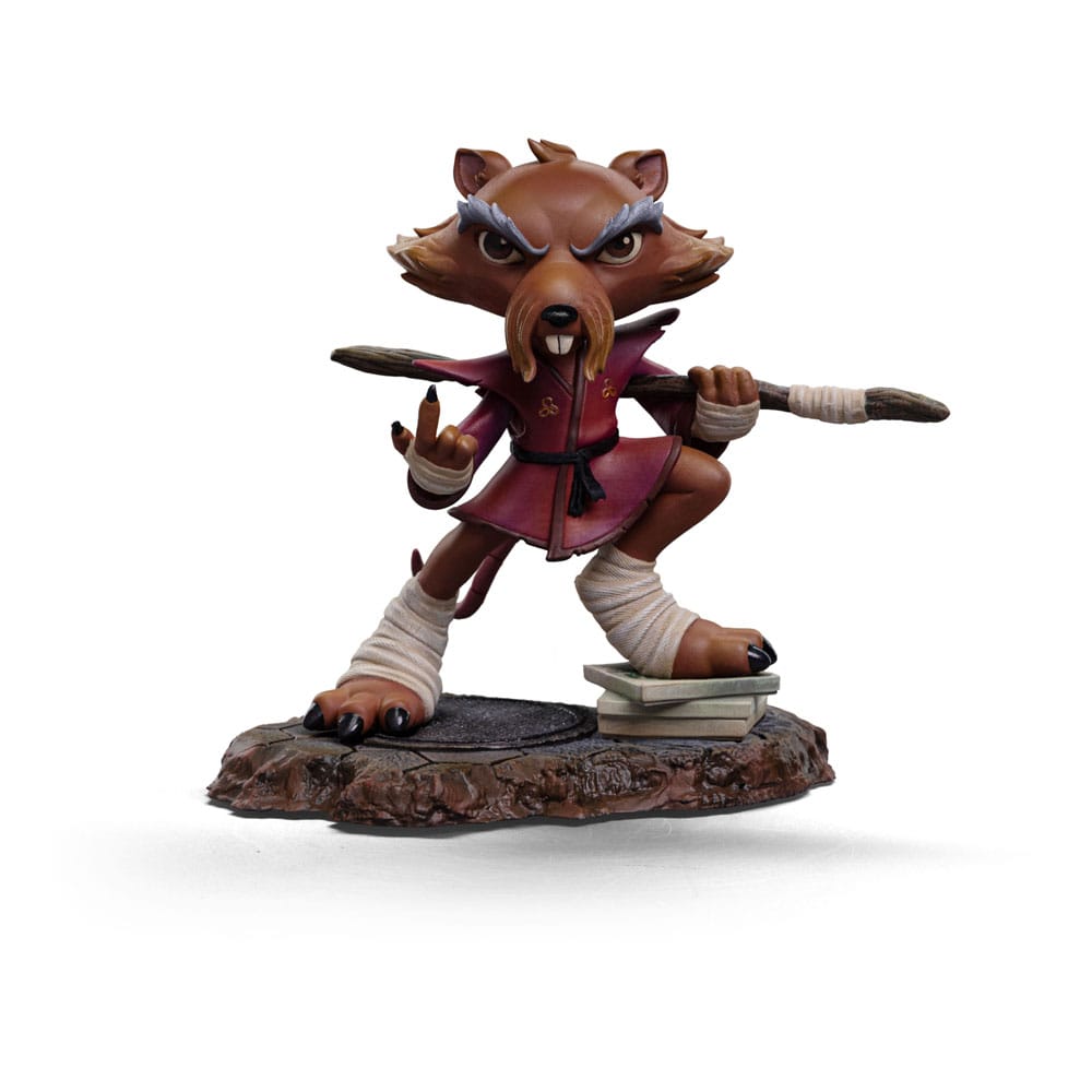 AUF BESTELLUNG Teenage Mutant Ninja Turtles Mini Co. PVC Figur Master Splinter Comics 12 cm