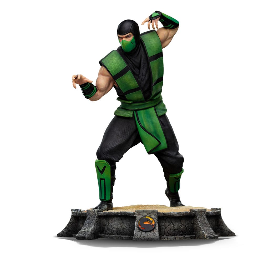 🧪 LAB | SU ORDINAZIONE Mortal Kombat Art Scale Statue 1/10 Reptile 20 cm
