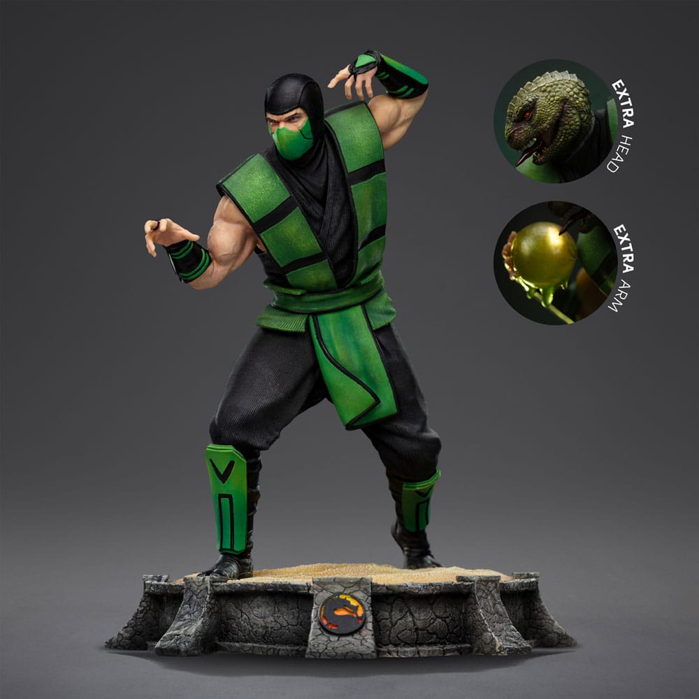 🧪 LAB | SU ORDINAZIONE Mortal Kombat Art Scale Statue 1/10 Reptile 20 cm