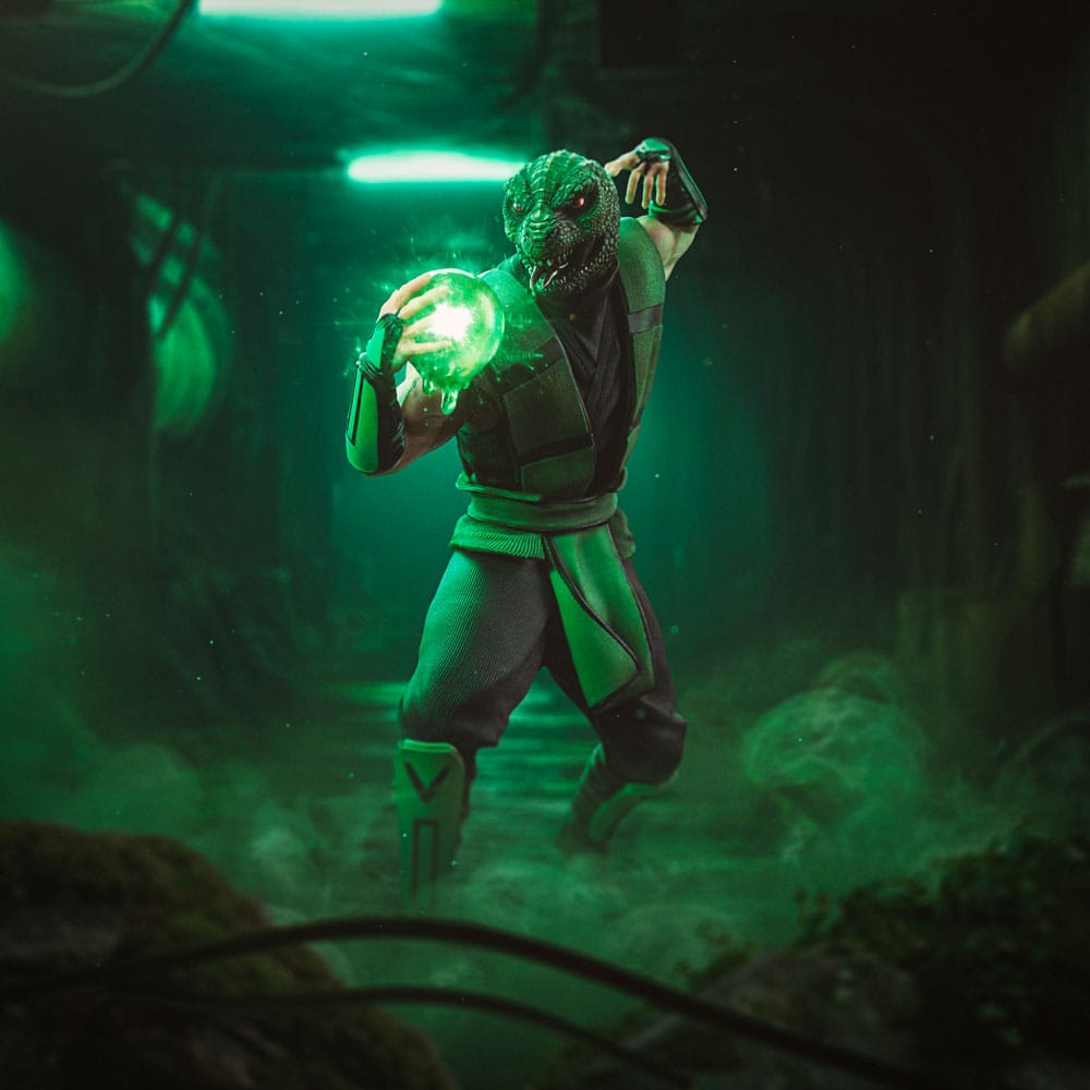 🧪 LAB | SU ORDINAZIONE Mortal Kombat Art Scale Statue 1/10 Reptile 20 cm