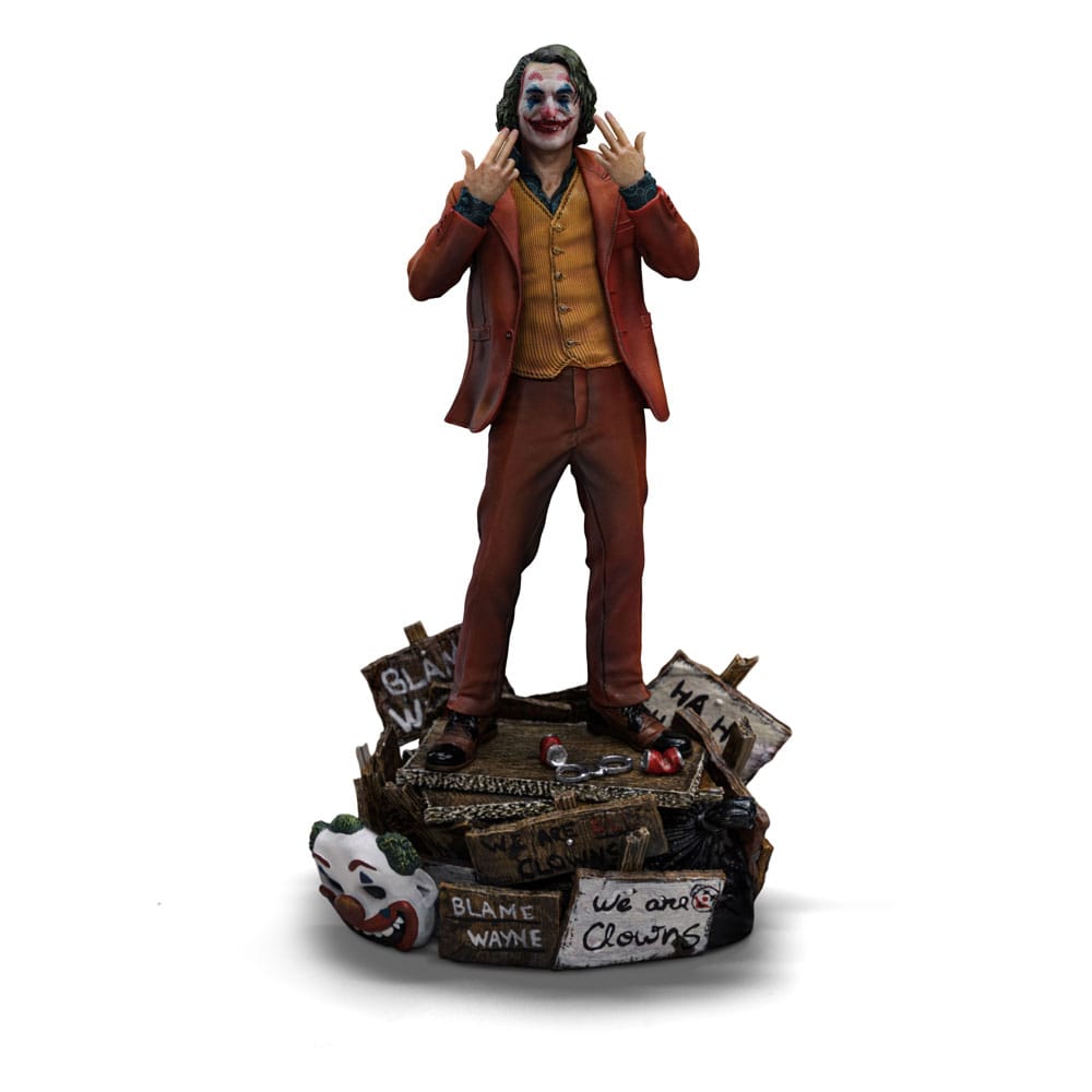 🧪 LAB | SU ORDINAZIONE DC Comics Art Scale Deluxe Statue 1/10 Joker (Arthur Fleck) 19 cm 