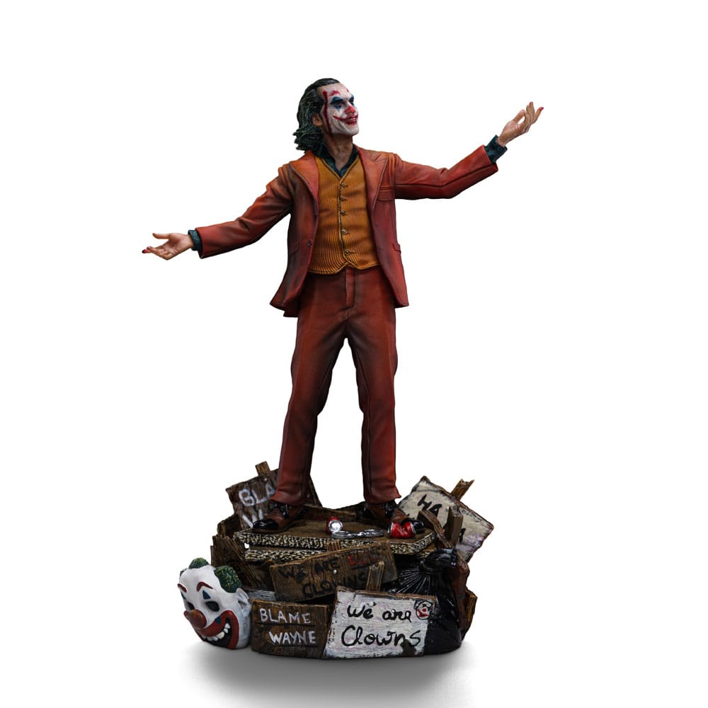 🧪 LAB | SU ORDINAZIONE DC Comics Art Scale Deluxe Statue 1/10 Joker (Arthur Fleck) 19 cm 