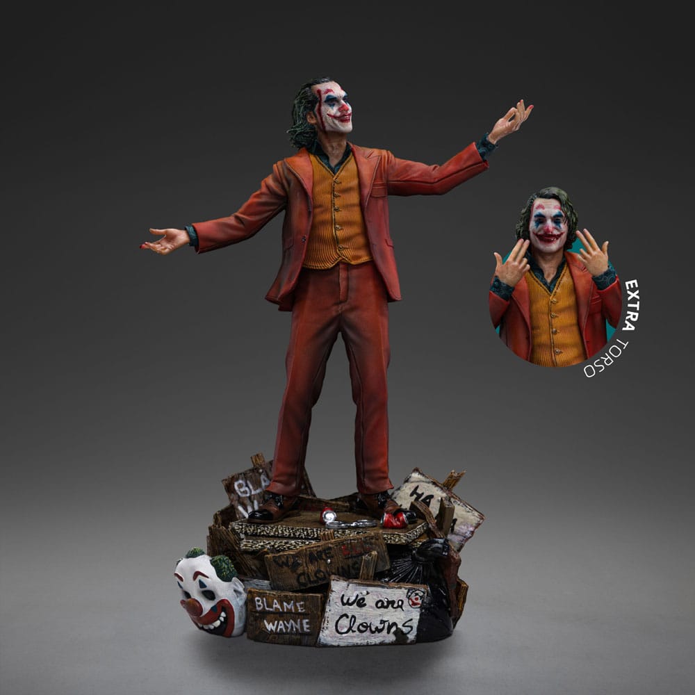 🧪 LAB | SU ORDINAZIONE DC Comics Art Scale Deluxe Statue 1/10 Joker (Arthur Fleck) 19 cm 