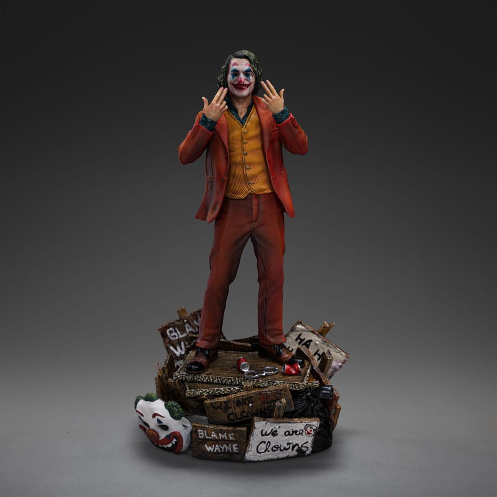 🧪 LAB | SU ORDINAZIONE DC Comics Art Scale Deluxe Statue 1/10 Joker (Arthur Fleck) 19 cm 