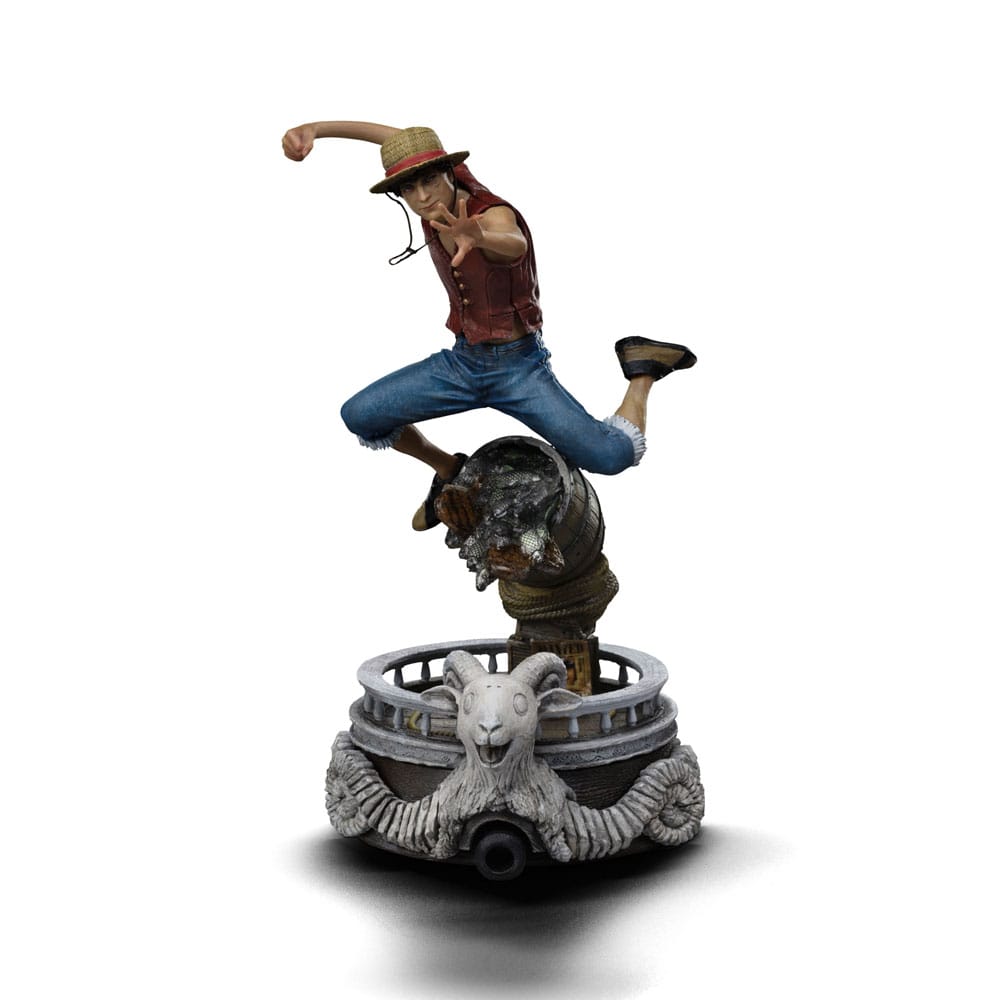 🧪 LAB | SU ORDINAZIONE One Piece Art Scale Statue 1/10 Luffy 23 cm   